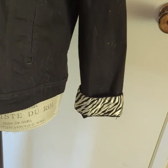 Westbound Black Jean Jacket - Picture 3 of 11